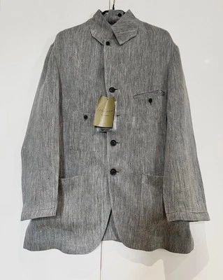 YOHJI YAMAMOTO Pour Homme S/S’21 Botón Deconstruido Jkt. Talla 4 NUEVO CON ETIQUETAS/Issey Miyake Foto 1 de 4