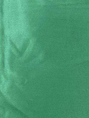 Dark Green Satin Feel Polyester Blend Fabric 4 Yards 58" Wide Unbranded Woven - Image 1 of 4