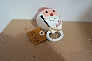 WEIHNACHTSMANN FLASCHENÖFFNER UND SCHNEEMANNGLOCKE SCHLAMMKUCHEN - Bild 1 von 4