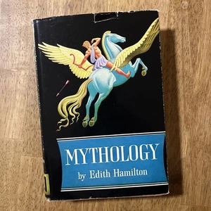 MYTHOLOGY by Edith Hamilton HC/DJ illustrated Greek Roman Norse 1942 BOMC - Foto 1 di 9