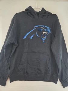 Carolina Panthers Men's Large Black Fleece Hoodie NWT NFL - Picture 1 of 4