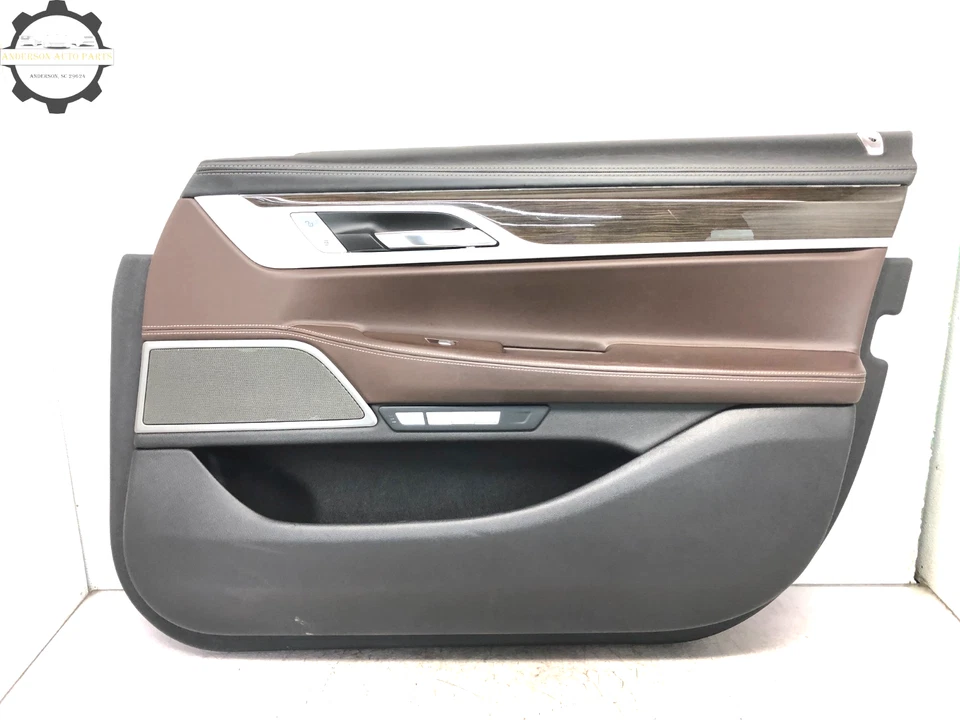 BMW 750i 740i G12 2016-2022 pasajero derecho interior panel de puerta OEM #NOTA Foto 1 de 4