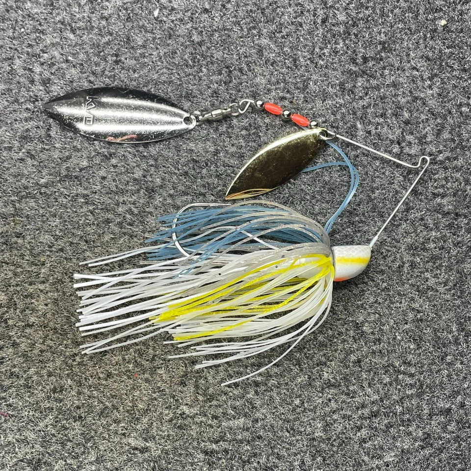 Strike King KVD Finesse Spinnerbait Doble Sauce 1/2 OZ - Sexy Shad Foto 1 de 4