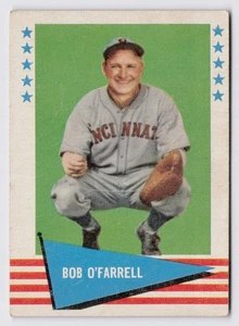 1961 Fleer Baseball Greats Bob O'Farrell #131 Poor Condition LOW GRADE - Picture 1 of 2