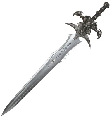 KNIFEKING 1:1 Frostmourne Lich King Arthas Sword replica 47" Upgraded Blunt Gift War Craft
