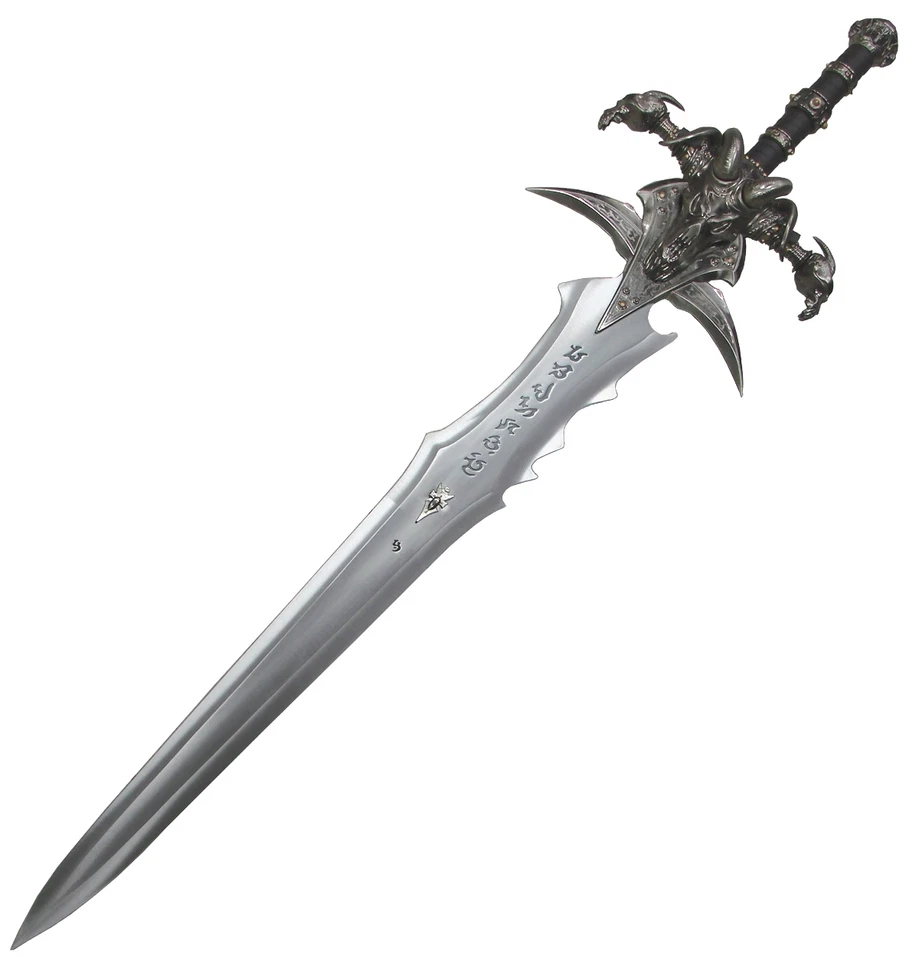 1:1 Frostmourne Lich King Arthas Sword replica 47" Upgraded Blunt Gift War Craft - Image 1 of 3