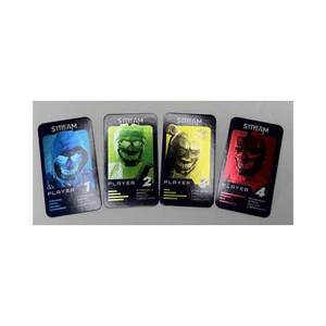 Stream (2024) Horror Movie Set of 4 Player Cards from Movie Premiere Terrifier - Picture 1 of 2