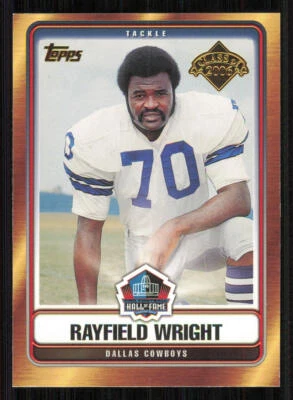 2006 Topps Hall of Fame Class of 2006 #HOFRWR Rayfield Wright - Image 1 of 2