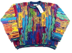 Suéter COOGI Tejido Algodón Talla SS Hecho en Australia Multicolor Vintage Nº 393 - Imagen 1 de 6