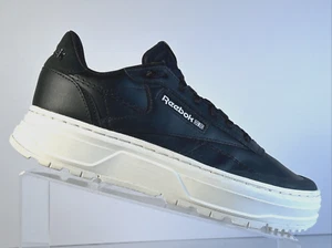 Sneakers Reebok Club C Double Geo donna taglia 8,5 platform running tennis trainer - Foto 1 di 13