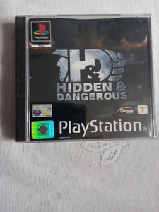 PS1 GAME HIDDEN AND DANGEROUS PRE OWNED WITH MANUAL - Picture 1 of 3