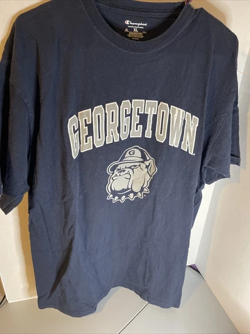 Georgetown Hoyas — Champion T-Shirt — Size Men’s Extra Large XL NCAA Basketball Cover