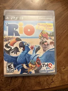 Rio (Sony PlayStation 3) PS3 - Complete CIB w/ Manual Tested - Picture 1 of 4