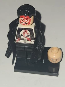 THE BLOODY PUNISHER WITH BULLET HOLES IN CHEST WITH EXTRA HEAD BUILD BLOCK - Picture 1 of 3