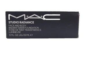 MAC Studio Radiance Face and Body Sheer Foundation 1.7 oz/50ml Shade W3 NIB - Picture 1 of 4