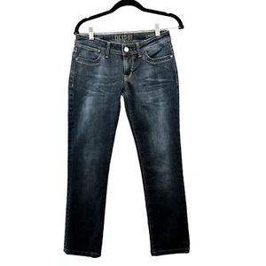 DL1961 Lindsey Slim Straight Jeans Womens Size 27 Blue Low Rise 4way Stretch - Picture 1 of 14