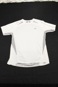The North Face Men's XL White/Gray Flight Series VaporWick SS Shirt - Picture 1 of 8