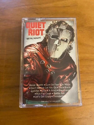Quiet Riot - Metal Health Cassette Tape 1983 CBS Vintage Heavy Metal 80s Rock - Image 1 of 4