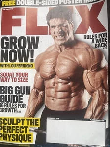 Joe Wilders flex Magazine November 2015 Vintage Body building Magazine - Picture 1 of 2
