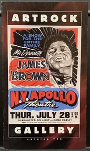 ART ROCK Catalog #25 James Brown Cover VG - Picture 1 of 2