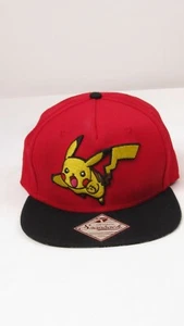 Pokemon Mütze Rot mit Pikachu. Lizenz Mütze Neu Mit Etikett 2016 - Bild 1 von 4