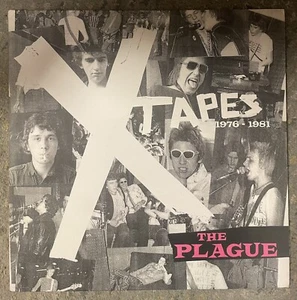 The Plague X Tapes 1976-1981 14 Track Vinyl Album Punk Pink & Black Vinyl - Picture 1 of 2