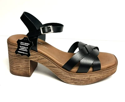 Sandalia Heidi Eric Michael para mujer negra talla EU39 M US8,5-9 Foto 1 de 4