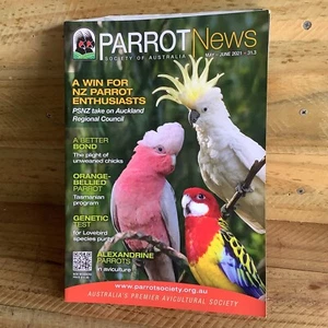 PARROT SOCIETY of AUSTRALIA REVISTA NOTICIAS COMPLETA - MAYO JUNIO 2021 VOL 31.3 - Imagen 1 de 2