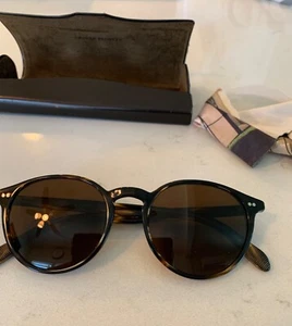 Oliver Peoples OV5241 1003 Elins 50 mm Cocobolo polarisierte Sonnenbrille - Bild 1 von 14