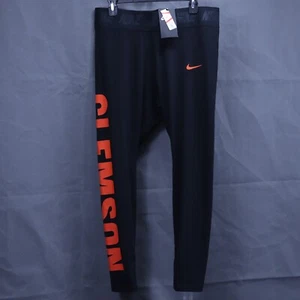 NWT Nike Tight Fit Women's XL Black Clemson leggings - Bild 1 von 12