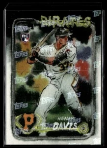 2024 Topps Spotlight Laminate Henry Davis Rookie /25 Pittsburgh Pirates #FL-9 - Picture 1 of 2