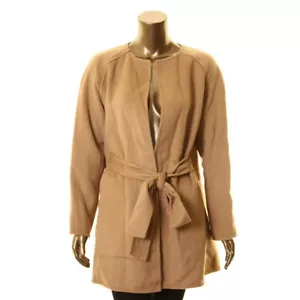 LAUREN RALPH LAUREN NEU Damen Wollmischung Gürtel Basic Jacke Top TEDO - Bild 1 von 2