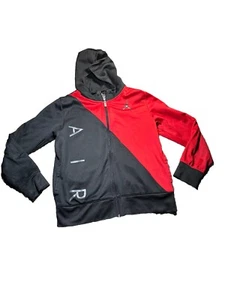 Nike Air Jordan Full Zip Hooded Track Jacket Boys Sz L 12-13 Years Therma Fit - Picture 1 of 16