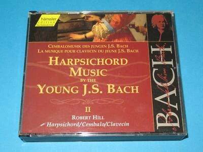 Robert Hill / Bach: Harpsichord Music By Young Bach (Hänssler Vol 103) 2 CD-Set - Bild 1 von 4