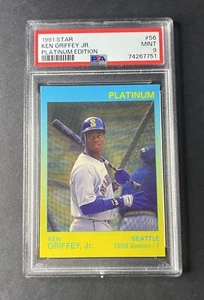 1991 Star Platinum Edition Ken Griffey Jr #56 PSA 9 Seattle Mariners  - Bild 1 von 2