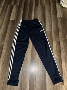Youth Adidas Sweatpants Large With Lining  24 In Waist 27in Inseam - Picture 1 of 4