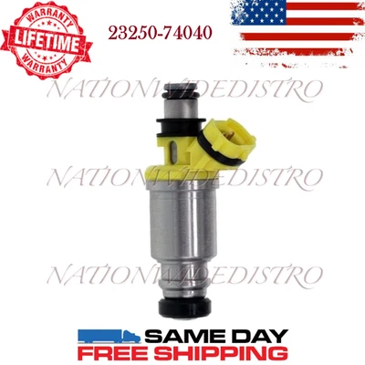 1x Inyector de combustible Denso OEM para Toyota Celica MR2 1990-1992 2,2 L I4 23250-74040 Foto 1 de 4