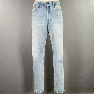 RAG & BONE Talla 36 Azul Mezcla de Algodón Recto Delgado 5 Bolsillos Vaqueros - Imagen 1 de 4