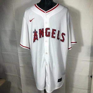 Neu mit Etikett Los Angeles Angels Nike limitiertes MLB Baseball Trikot weiß Herren XL-TG - Bild 1 von 10