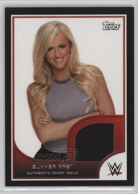 2016 Topps WWE Road to Wrestlemania Shirt Relics /350 Summer Rae - Image 1 of 2