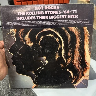 ROLLING STONES Hot Rocks 1964-1971 Vinyl LP Record Double Album London 2PS 606/7 - Image 1 of 3