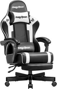 Sedia Da Gaming Ergonomica Chair- Poltrona Gaming Con Poggiapiedi Poggiatesta E  - Foto 1 di 12