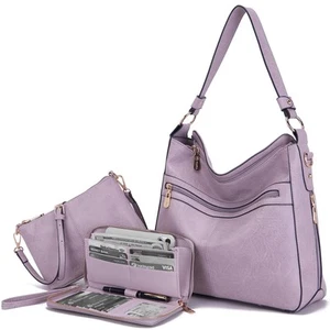 Womens Large Leather Hobo Handbag Ladies Fashion Tote Satchel Shoulder Crossb... - Picture 1 of 9