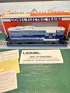 LIONEL WABASH GP-9 DIESEL LOCOMOTIVE CAB #484 HEADLIGHTS HORN MAGNETRACTION BOX - Picture 1 of 9