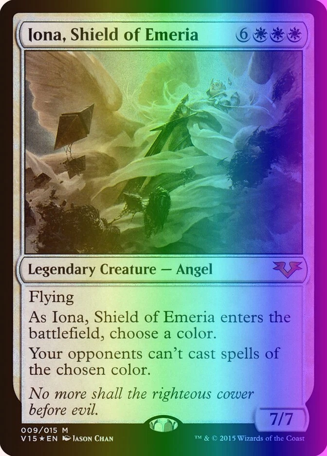 MTG Magic the Gathering Iona, Shield of Emeria (9/15) FTV Angels NM FOIL - Image 1 of 1