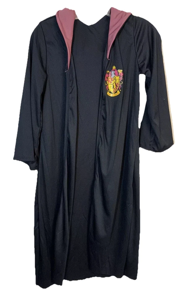 Disfraz de Harry Potter Juvenil Negro Rojo Gryffindor Bata Rubíes Halloween Vestir Foto 1 de 4