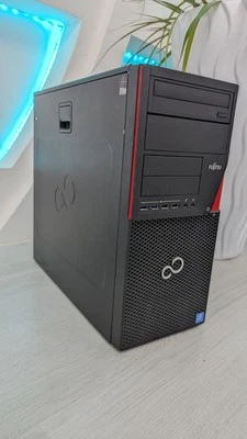 Fujitsu Esprimo Desktop PC,  i7, 16Gb DDR3, RX 560, 128Gb SSD, 512Gb HDD - Bild 1 von 4