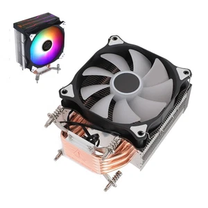 CPU Cooling Fan 4.72in 6 Heat Pipes 3pin 12VDC 1500RPM Hydraulic Bearing Col NEW - Afbeelding 1 van 12