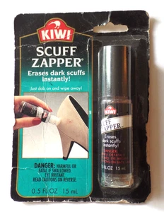 Vintage KIWI SCUFF ZAPPER Erases Dark Scuffs Instantly! Made in USA - Picture 1 of 4
