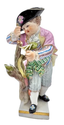 Early 19th Century Meissen Germany Porcelain Figurine Model G3 Boy Grafting Tree - Image 1 of 4